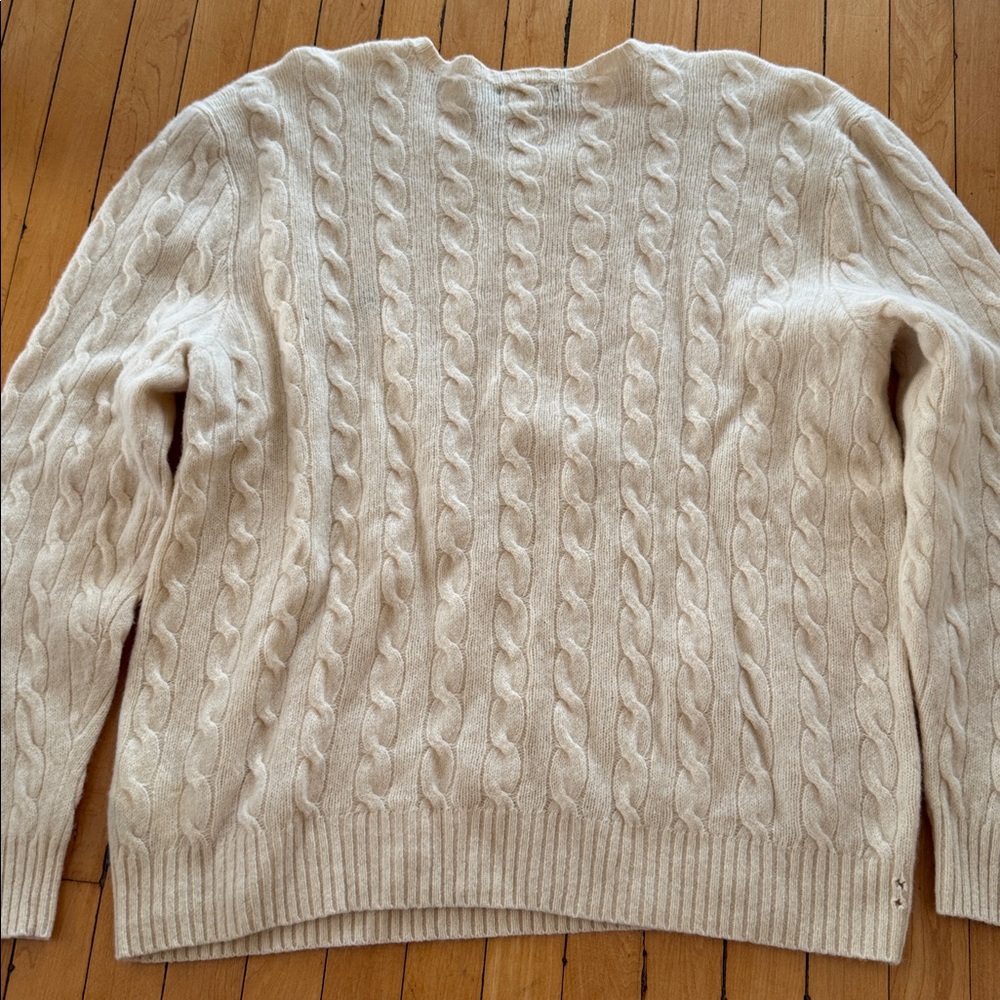 Ralph Lauren Wool-Cashmere Blend Sweater - Size XXL (flaw) - Picture 8 of 9